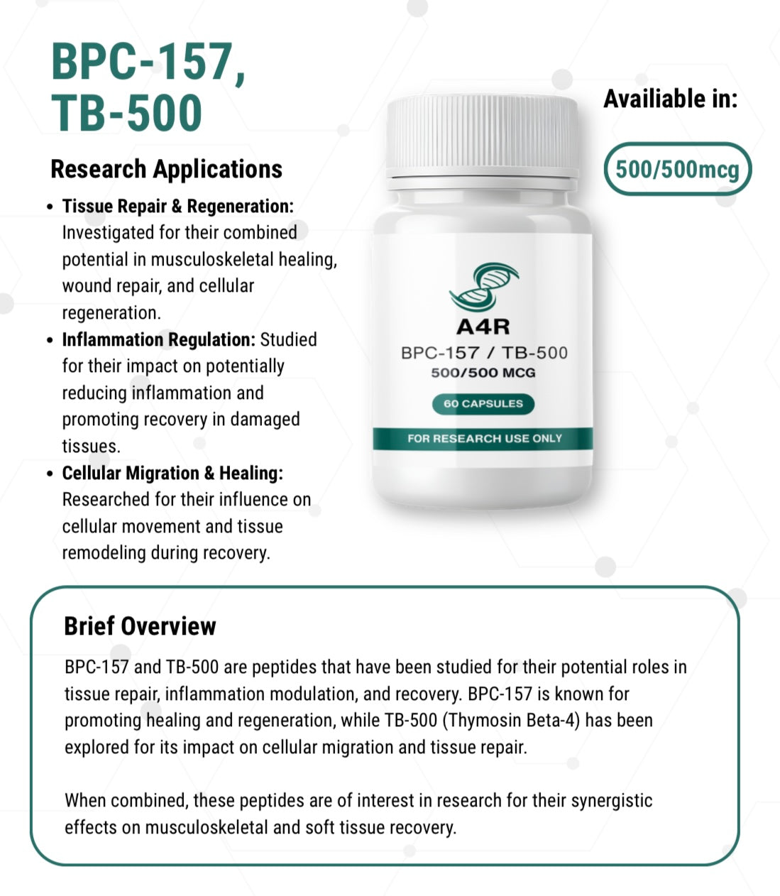 Woverine Blend capsules